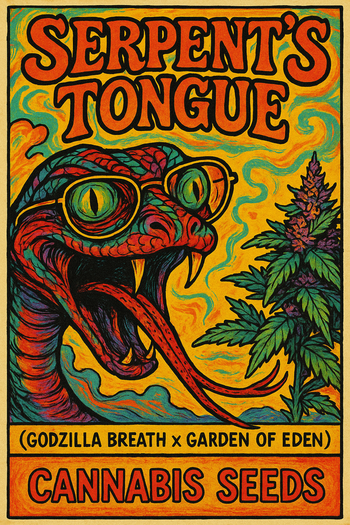 Serpent’s Tongue (Godzilla Breath × Garden of Eden) – A Pheno Hunter’s Dream