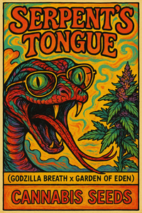 Serpent’s Tongue (Godzilla Breath × Garden of Eden) – A Pheno Hunter’s Dream